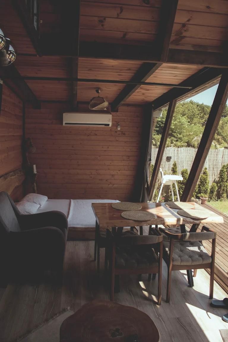 Bungalov Şömine